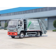 ประเทศจีน DFAC 4X2 8CBM การบีบอัดขยะรถบรรทุก ผู้ผลิต