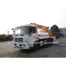 China Dongfeng Kingrun 22 Meter Platform Tinggi Mengangkat Operasi Truck Dengan Fungsi Air pengilang