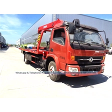 porcelana Dongfeng Truck 4ton con grúa, proveedor de vehículos de remolque, fabricante de vehículos de recuperación China fabricante