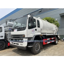 الصين ISUZU 12CBM شاحنة شفط الصرف الصحي الصانع