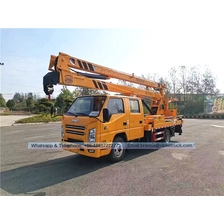 ประเทศจีน JMC Aerial Lift Truck Supplier, China JMC ผู้ผลิตรถบรรทุกที่ทำงานสูง, รถบรรทุกทำงานทางอากาศ 16 เมตรสำหรับขาย ผู้ผลิต