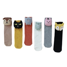Chine Collants pour Fille Bas de Genou Blanc Long avec Bas Genouillère Bas Chaussettes Bébé sur les Chaussettes Genou Pour Enfants fabricant