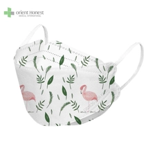 China China Factory gedruckt KF94 Biologisch abbaubare Gesichtsmasken mit Earloop 3D Hersteller