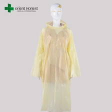 China Einweg-PE-Regenponcho Lieferanten in China Hersteller