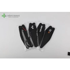 China Einwegmaske KF94 Schwarz -Weiß -Farbe für Erwachsene Hersteller