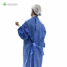China Nicht gewebtes Gewebe für ein wegweisendes chirurgisches Kleid medizinischer Hersteller ISO13485 CE FDA Hersteller