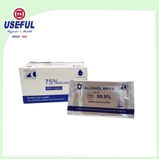 Cina 75% Alcoholic Wet Wipe produttore