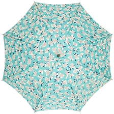 ประเทศจีน 23 นิ้ว * 8 พันดอกไม้พิมพ์กันน้ำ Windproof กรอบเพลาไม้เลดี้ร่ม ผู้ผลิต