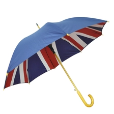 中国 Advertisement wooden frame double layer promotion rainproof umbrella メーカー