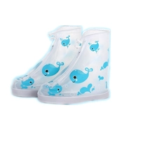 ประเทศจีน Fun Printed Kids cartoons PVC printed rain shoes boots cover ผู้ผลิต