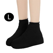 ประเทศจีน Outdoor rainy waterproof shoes cover rain anti-slip thick wear-resistant silicone adult children black rain boots ผู้ผลิต