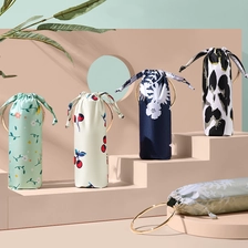 中国 Lotus 2022 New Design Anti UV 5 Fold Portable Summer Lady Umbrella メーカー