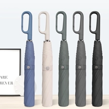 中国 O shaped Handle Auto Open folding umbrella メーカー