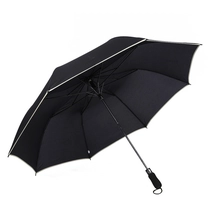 ประเทศจีน Wholesale auto open 2 fold umbrella with logo print golf umbrella ผู้ผลิต