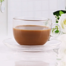 中国 ハンドルとコーヒーガラスカップ卸売販売ガラスマグカップのための中国の輸入ガラスコーヒーカップ メーカー