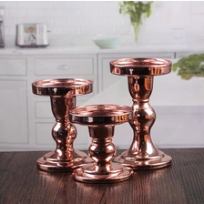 China Glass pillar candle holders replacement glass candle holders wholesale manufacturer