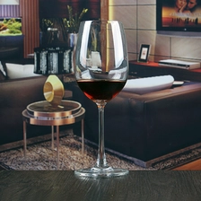 China Home goods 16 ounce big chalices crystal goblet for sale manufacturer