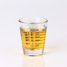 Cina Shot Glasses Glass Amazon Hot Selling 1.5 Ounce Tequila Printing Shot Glass With Heavy Base produttore