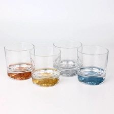 중국 Wholesale 10oz whiskey glass with animal pattern at bottom 제조업체