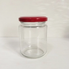 中国 卸売小さな密閉丸底食品/ジャム ガラス瓶ボトル販売 メーカー