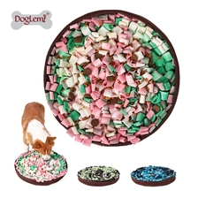 China Nosework Pet Matte Feuerwerk Design Hund Welpen Schnüffelende Decke Slow Futter Bowl Pet Training Produkte Hersteller