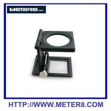 Chine Magnifier 9005C pliante avec cadre en alliage de zinc et verre optique 8X fabricant