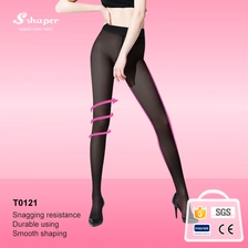 China Anti Hook Ladies Transparent Pantyhose  Factory manufacturer