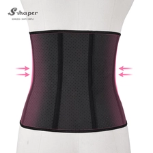 China Breathable Latex 9 Steel Boned Waist Trainer Factory manufacturer