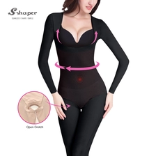 China Caffeine Infused Open Crotch Shapewear Factory manufacturer