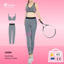 China Ladies Elastic Yoga Legging Set On Sales manufacturer