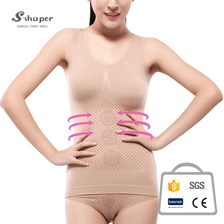 China Natural Hot Weight Loss Body Shaper Tank Tops On Sales manufacturer