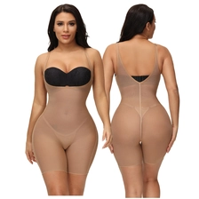 China Square Neckline Double  layered Invisible Bodysuit supplier manufacturer
