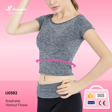 China Women's Active Short Sleeve Tank Top On Sales manufacturer