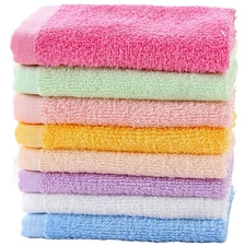 China Bamboo Washcloth Towel Baby Face Cloths manufacturer