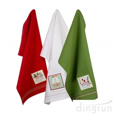Chine Serviette de cuisine de Noël Serviettes de cuisine Essuie-mains Décoratif Cadeau idéal surdimensionné pour les vacances fabricant