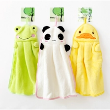 China cute cotton baby hooded towel wholesale manufacturer