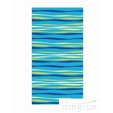 China Soft Velour Over Sized Luxury Jacquard Beach Towel manufacturer