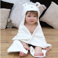 China beautiful and comfortable baby hooded towel manufacturer