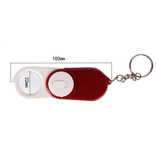 China BEST J106 Magnifier Keychain Adjustable LED Magnifying Glass Table Lamp LED Lights 10X Magnification manufacturer