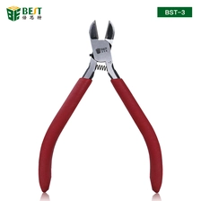 China Alicate de corte de descascador de fio de fábrica na China Alicate de corte de cabo e alicate de corte combinado Alicate eletrônico de aço carbono BST-3 fabricante