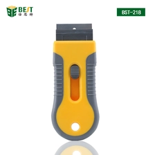 中国 BST-218 通用手机维修工具套件用于液晶屏幕玻璃贴纸胶水去除工具的方便安全刮刀 制造商