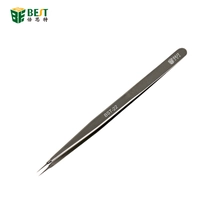 Cina BST-22 Mano Polish Pinza 3D Tweezers High Sharp Flying Line Super Duro Tweeper per Piantare la Piantatura Pinza micro chip con chip produttore