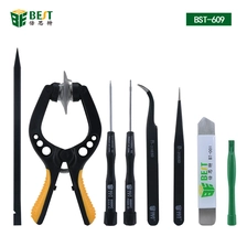 Chine Kit d'outils de réparation de téléphone portable BST-609 Outils d'ouverture pour iphone 4 / 4s / 5 / 5s / 6 / 6plus BST-609 fabricant