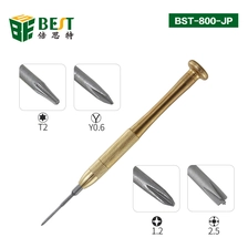 الصين BST-800-JP أدوات إصلاح الهاتف المحمول المحمول توركس ميني اسئلة اللاسلكي مفك حفر اليد مع الدقة مفك مفك الصانع