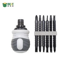 الصين BST-8938 مجموعة مفك البراغي المغناطيسية مجموعة فيليبس زخرفة مزدوجة متعددة المفكات مقبض التلسكوبي الصانع