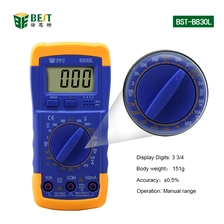 China China Digital Multimeter Supplier Manual Range Multi-function BEST-B 830L manufacturer