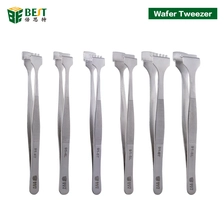 China Hochwertige Wafer-Pinzette mit großer flacher Spitze BST-91-5L SA 91-5T 91-4L 91-4T 91-6L 91-6T Hersteller
