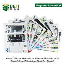 China Professionelle magnetische Schraubenmatten-Arbeitsauflage für Telefon-Reparaturwerkzeuge Hersteller
