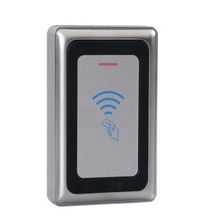 Çin Bağımsız Kapı Giriş Sistemleri Swipe Proximity RFID Kart Okuyucu Metal Wiegand Geçiş Kontrol Sistemi üretici firma