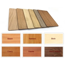 China Recyclable NFC Wooden Card Customized Logo Engraved Bamboo Smart Rfid Wood Card fabricante
